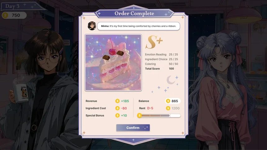 Скриншот 8 к игре Iris and the Moonlight Bakery