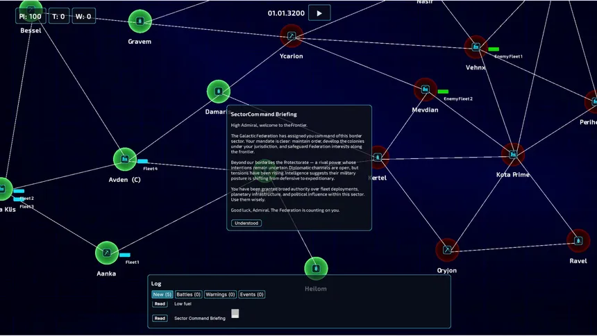 Скриншот 5 к игре Space Fleet Logistics
