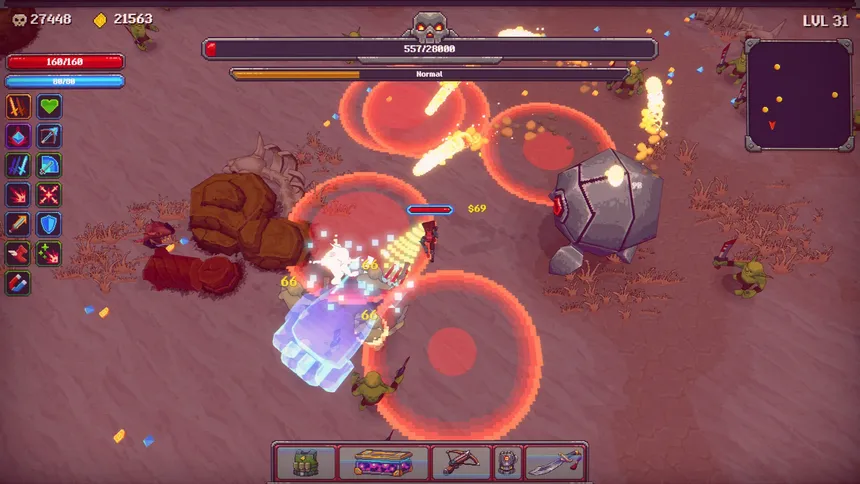 Скриншот 6 к игре Super Galaxy Gladiator