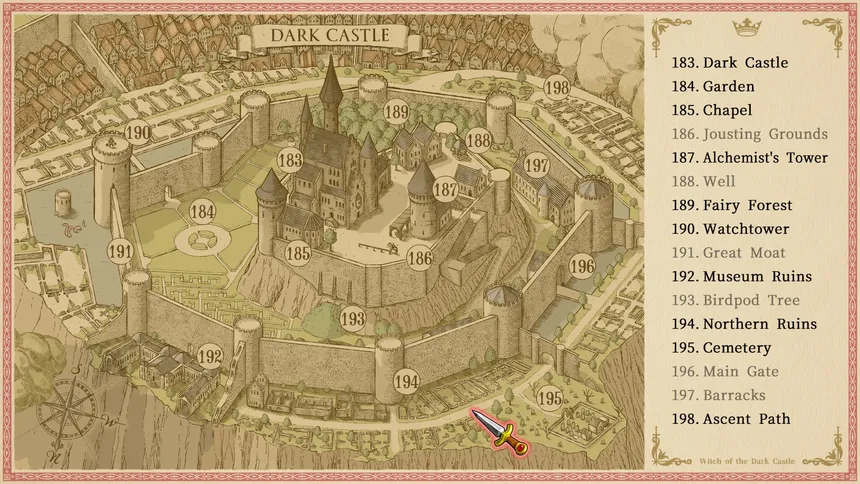 Скриншот 6 к игре Veritas Tales: Witch of the Dark Castle