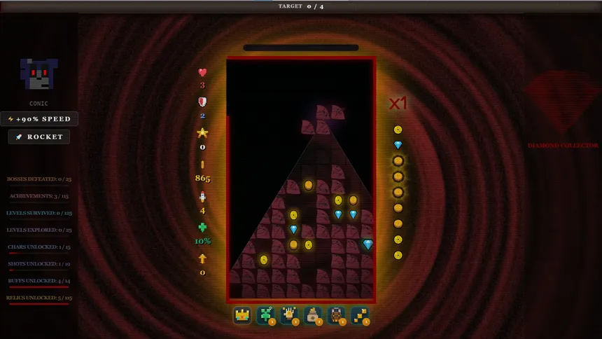 Скриншот 8 к игре ARCADE LOOP: ROGUELIKE