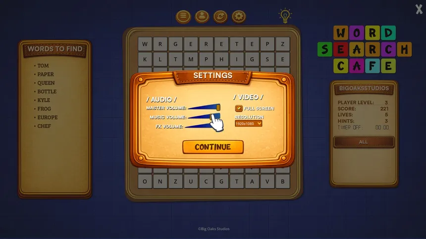 Скриншот 6 к игре Word Search Cafe
