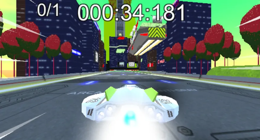 Скриншот 5 к игре VORTEX-G: Anti-Gravity Racing & Track Editor