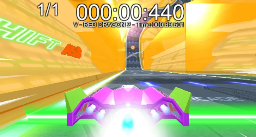 Скриншот 6 к игре VORTEX-G: Anti-Gravity Racing & Track Editor