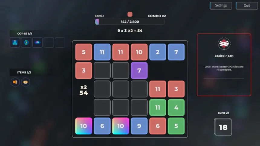 Скриншот 5 к игре Iris Grid