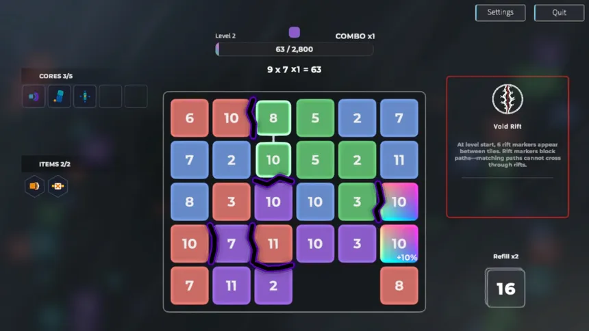Скриншот 6 к игре Iris Grid
