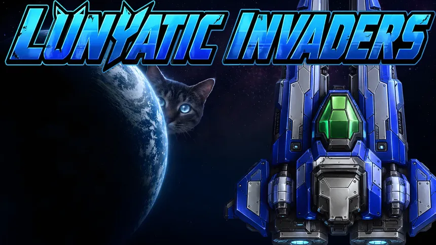 Скриншот 6 к игре Lunyatic Invaders