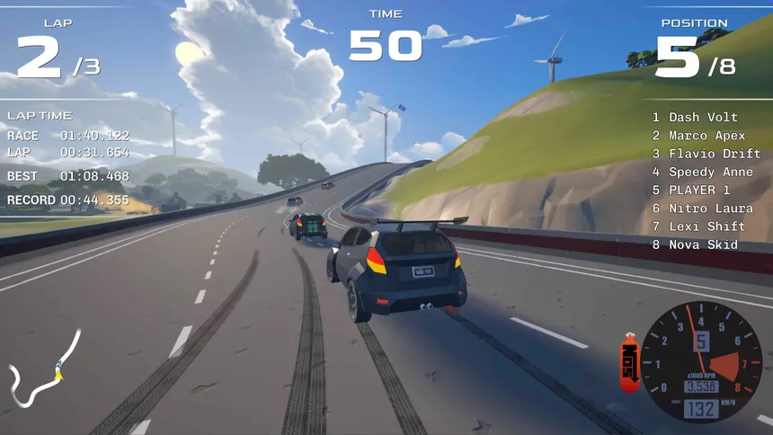Скриншот 5 к игре GViRacer