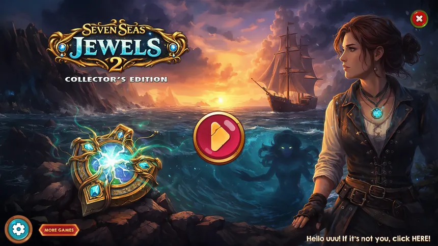Скриншот 6 к игре Seven Seas Jewels 2 Collector's Edition