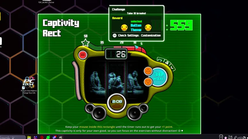 Скриншот 5 к игре PCGym: One Habit to Change Your Life