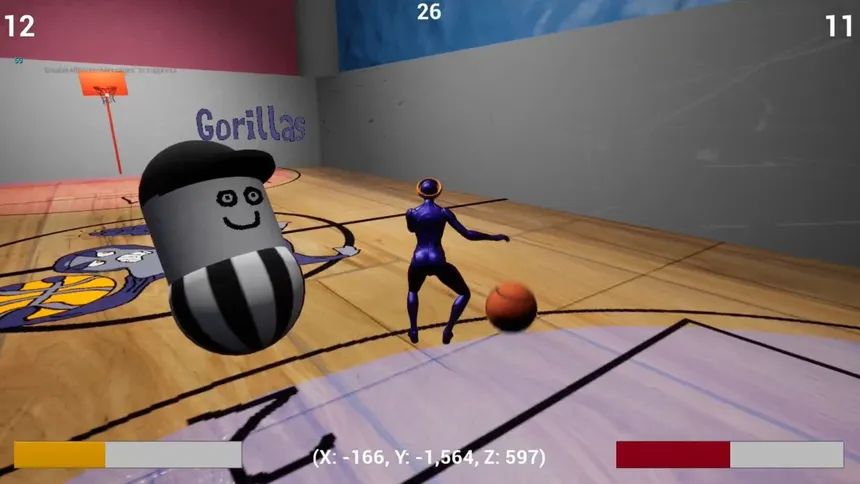 Скриншот 5 к игре Robot Basketball League