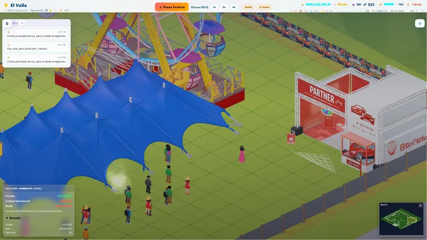 Скриншот 5 к игре SoundFest: Music Festival Manager