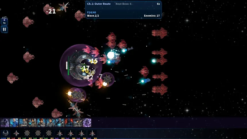 Скриншот 5 к игре Idle Starfleet