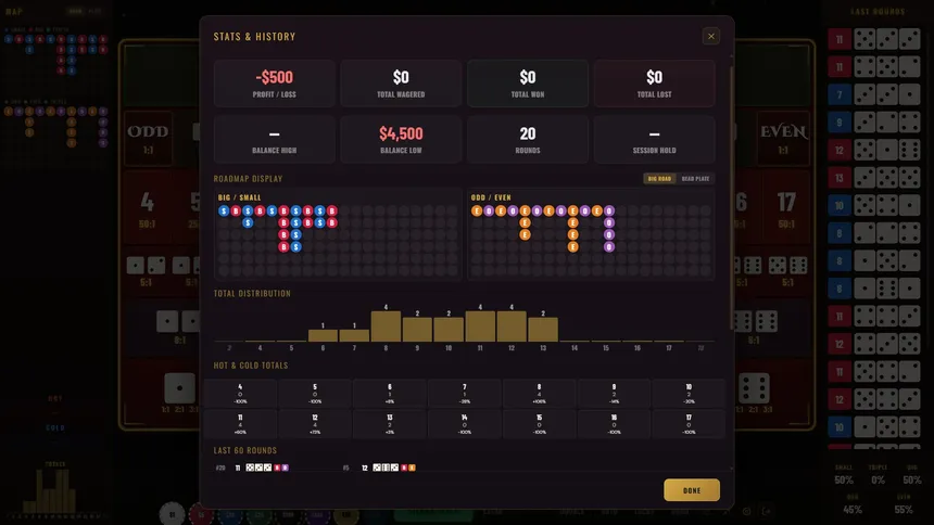 Скриншот 5 к игре Sic Bo Macau: The Ultimate Casino Dice Game