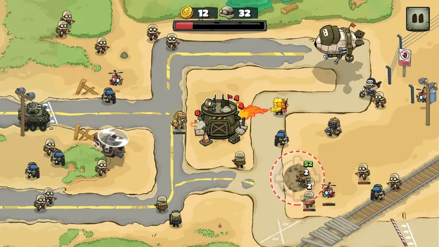 Скриншот 5 к игре Metal Soldiers: Incremental Defense