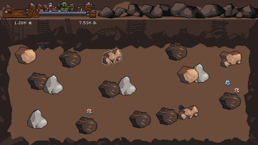 Скриншот 5 к игре Fantasy Miner: Idle Depths