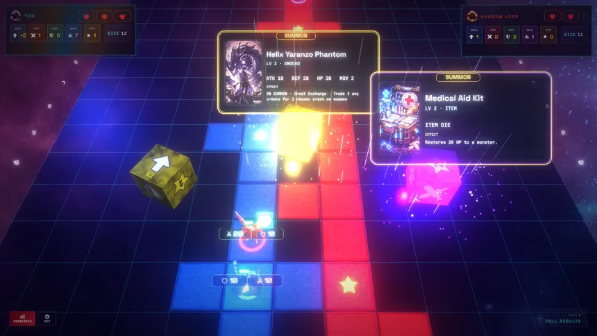 Скриншот 6 к игре Dice Tech Dominion - Enter the Shadow Circuit