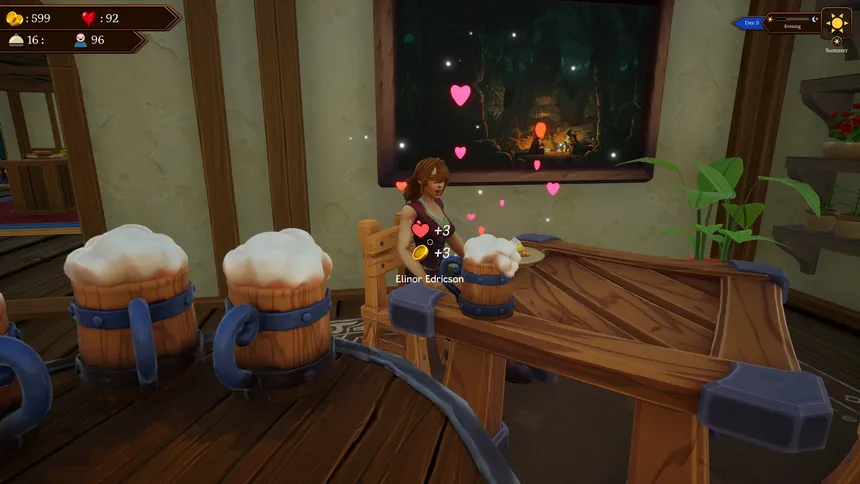 Скриншот 5 к игре Rekindled: Cozy Tavern Life