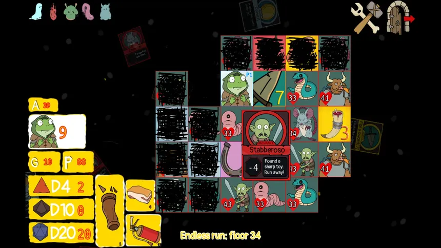 Скриншот 5 к игре Crypt Capers and Dungeon Dabblers