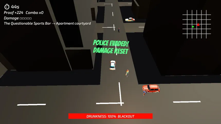 Скриншот 6 к игре Drunk Parking