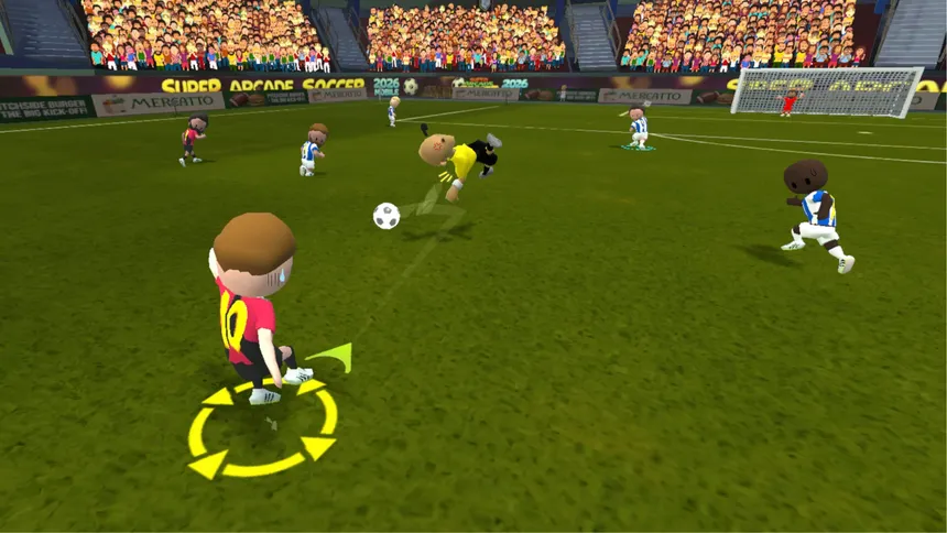 Скриншот 5 к игре Super Arcade Soccer 2026
