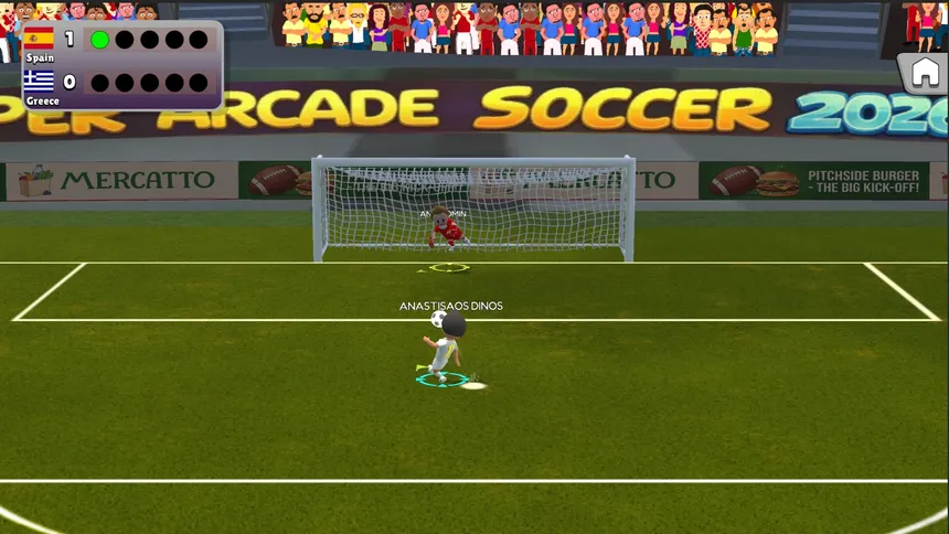 Скриншот 6 к игре Super Arcade Soccer 2026