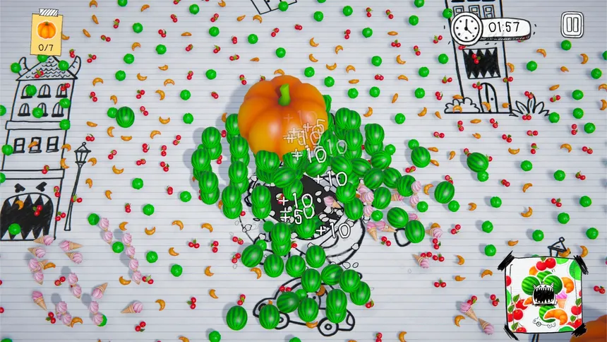 Скриншот 5 к игре Hungry Hangry Doodles