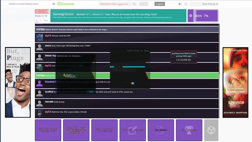 Скриншот 5 к игре Erareset: Rogue Forum