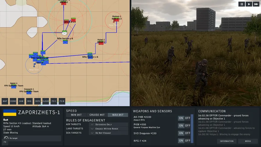 Скриншот 8 к игре Battlespace Command