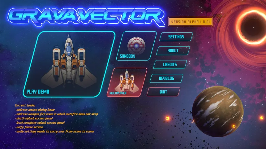 Скриншот 5 к игре GravaVector