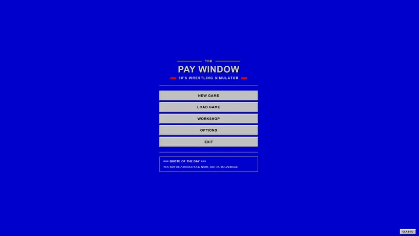 Скриншот 5 к игре The Pay Window: 80s Wrestling Simulator