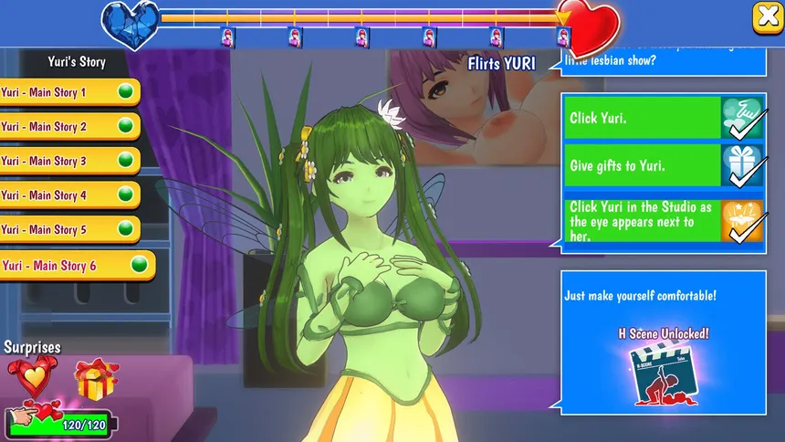 Скриншот 7 к игре Voyeur Villa - Living with Monster Girls Edition