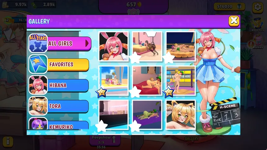 Скриншот 8 к игре Voyeur Villa - Living with Monster Girls Edition