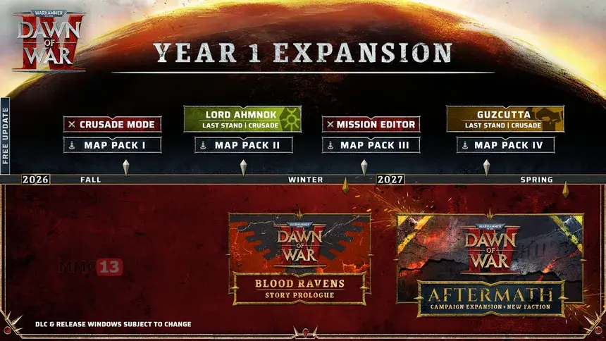 Авторы Warhammer 40,000: Dawn of War IV раскрыли дату релиза и подробности первых дополнений