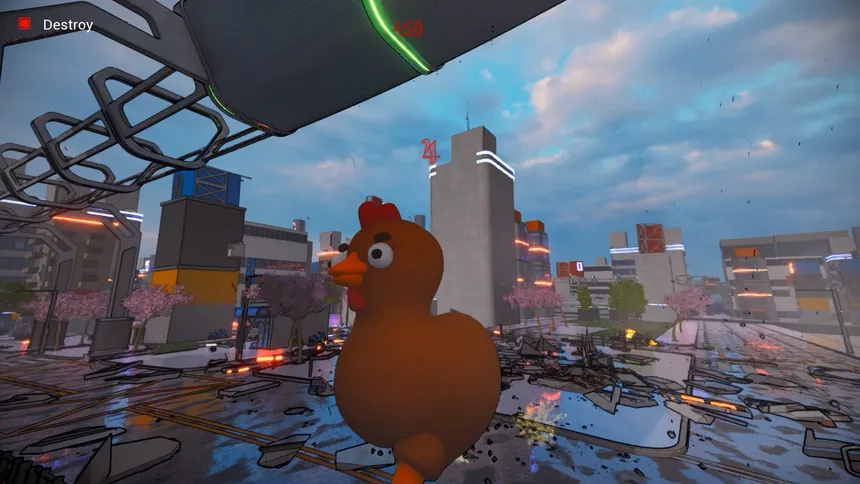 Скриншот 5 к игре Chickzilla