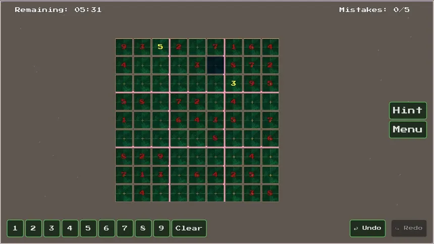Скриншот 5 к игре Судоку Бактрон (Sudoku Baktron)
