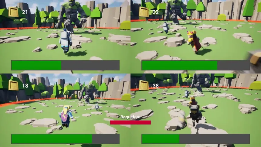 Скриншот 7 к игре Knights v Zombies
