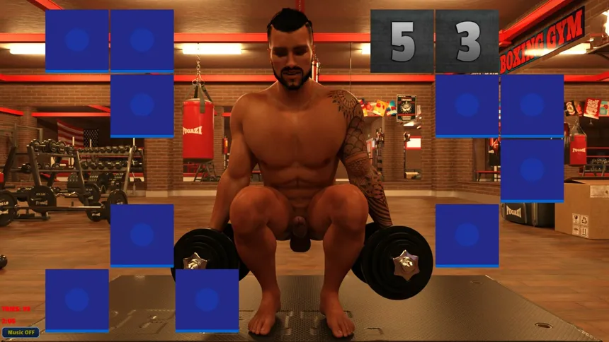 Скриншот 5 к игре Sexy Memory Puzzle - Gay Gym
