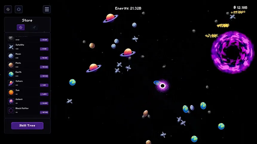 Скриншот 7 к игре Black Hole Idle