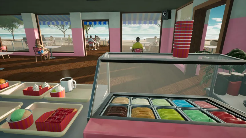 Скриншот 5 к игре Beachside Cafe Simulator