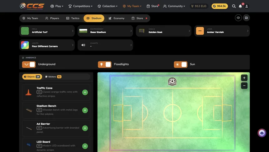 Скриншот 6 к игре Crown Caps Soccer