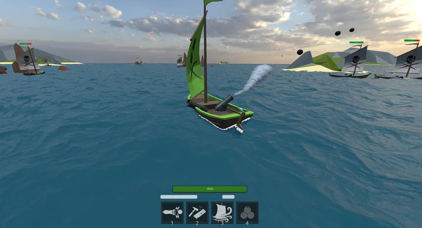 Скриншот 5 к игре Cannon Dinghies