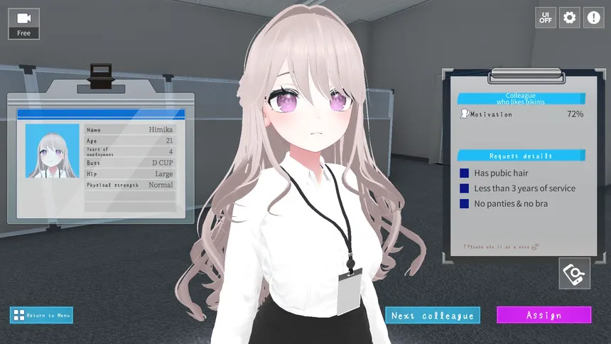 Скриншот 8 к игре Let's Start Managing the Sexual Relief Department!