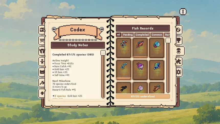 Скриншот 8 к игре Tiny Fishing Club