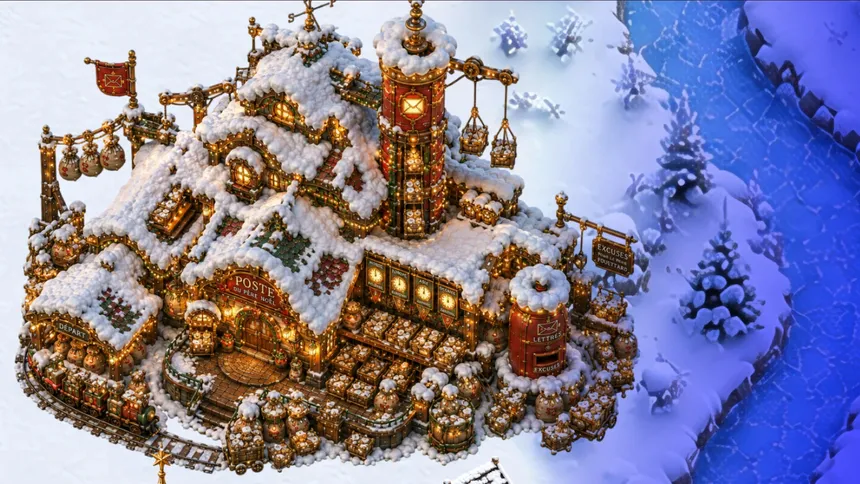 Скриншот 6 к игре Frozen Christmas Magic: Santa’s Hidden Village