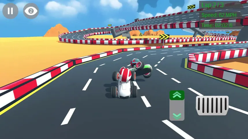 Скриншот 5 к игре Mini Speedy Racers