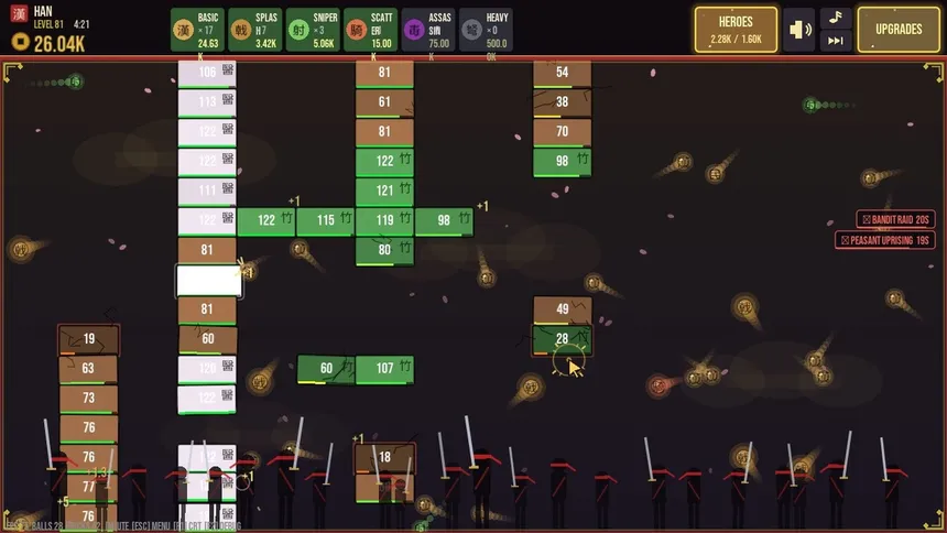 Скриншот 6 к игре Mandate of Heaven : Dynasty Breakout Idle