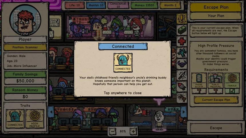 Скриншот 8 к игре Escape from Planet Pan: Scam Center