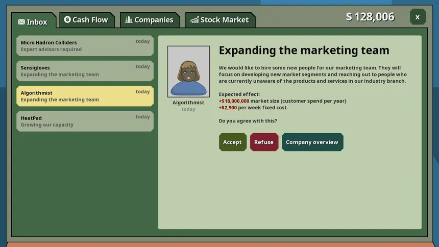 Скриншот 8 к игре Angel Investor Simulator