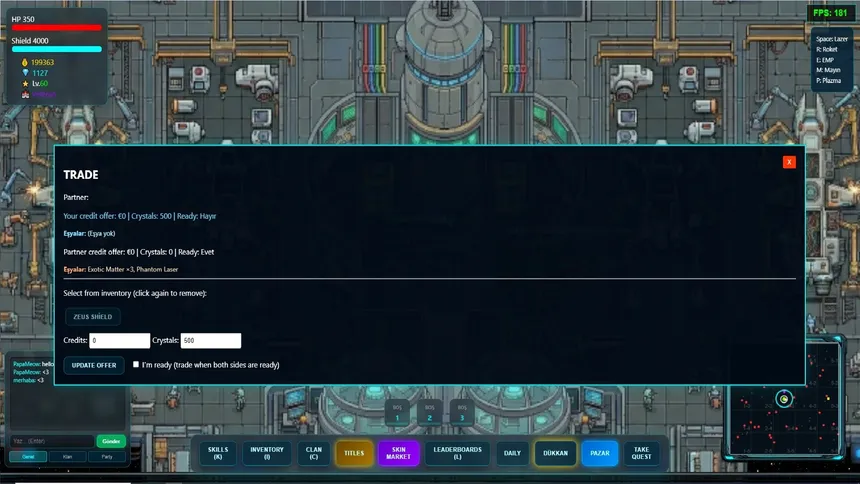 Скриншот 7 к игре galaksia online